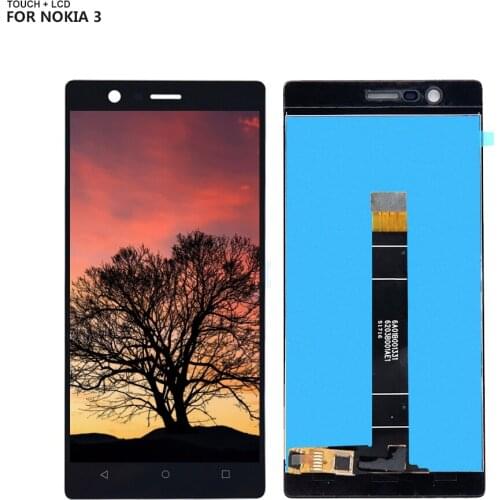 KUERT LCD For Nokia 3 TA-1032 TA-1020 TA-1038 LCD Display Touch Screen Digitizer Assembly For Nokia3 LCD + Tools