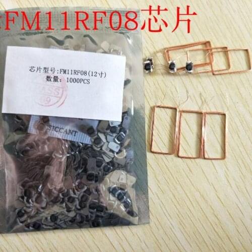 13.56MHz ISO14443A F08 COB S50 1k chip IC chips 5*3mm 100pcs/Lot