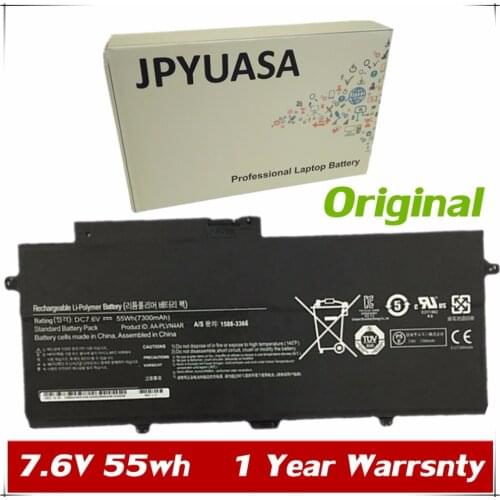 7XINbox 7.6V 55wh 7300mAh Original AA-PLVN4AR Laptop Battery For SAMSUNG NP-940X3G NP-910S5J NP-930X3G 940X3G NP910S5J