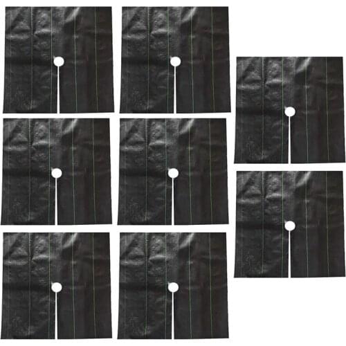 8PCS Weed Control Ground Cover Breathable and Moisturizing Degradation Weed Protection Cover Non-Woven Orchard