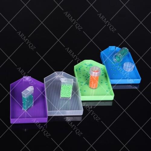 ARMYQZ New DIY Diamond Painting Diamond Embroidery Accessories Large Capacity Big Drill Plate Plastic Tray Big Kits gift