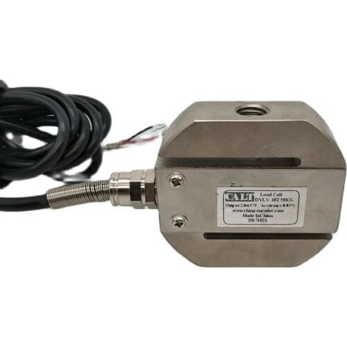 CALT DYLY102 1000kg 2t 3t 5 ton Round S type beam force sensor pull and compression load cell scale test weight