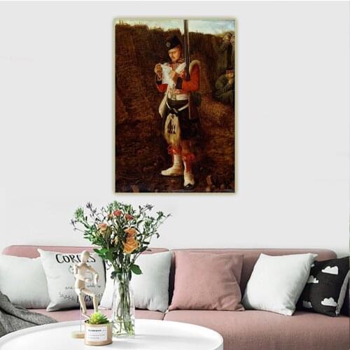 John Everett Millais《News from Home》Canvas Oil Painting Artwork Poster Picture Wall Hanging Decor Home Living Room Decoration