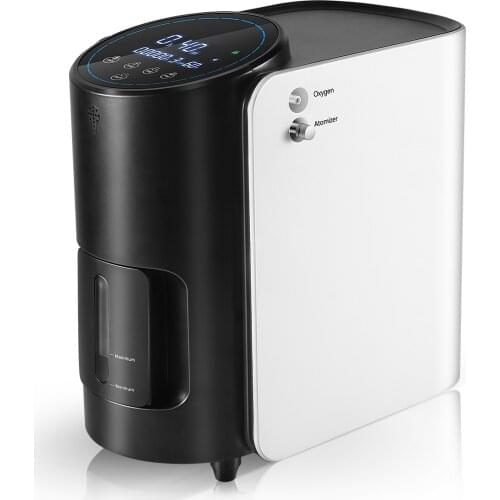 AUPORO 7L Oxygen Concentrator Machine Portable Oxygen Making Machine Without Battery Air Purifier AC 220V/110V Home Hospital Use