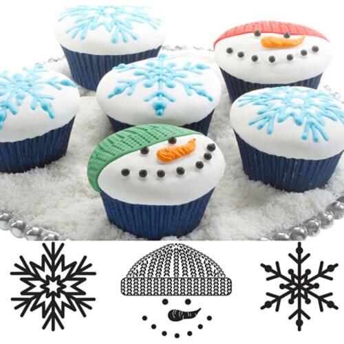 Set Of 3 Different Scroll Textures For Standard Cupcakes Or Round Cookies Fondant Cake Molds Winter Style Cupcake Texture Tops