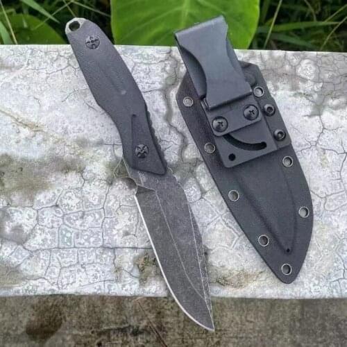 Straight Knife Cold Blade Imported DC53 Ultra-high Hardness 62Hrc G10 Handle Camping Survival Outdoor EDC Tool Gift For Men