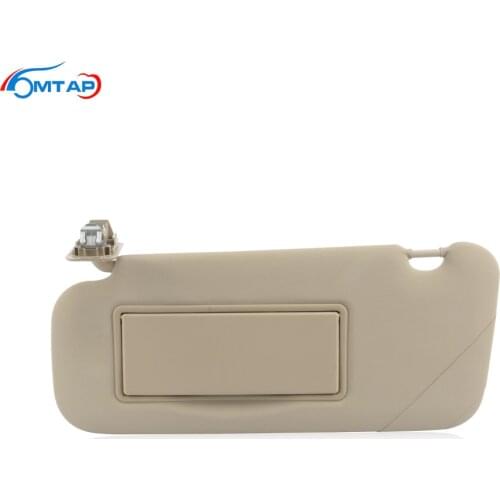 MTAP For 408 2010-2013 For 308 2012-2015 Auto Sunvisor Assembly With Mirror Without Lamp Gray Front Left Right For Peuget