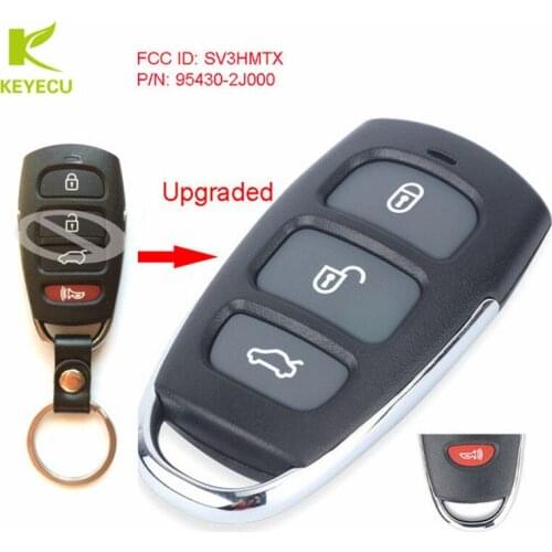 KEYECU Replacement Upgraded Remote Car Key Control Fob 433MHz for KIA Borrego 2009-2011 FCC ID: SV3HMTX, P/N: 95430-2J000