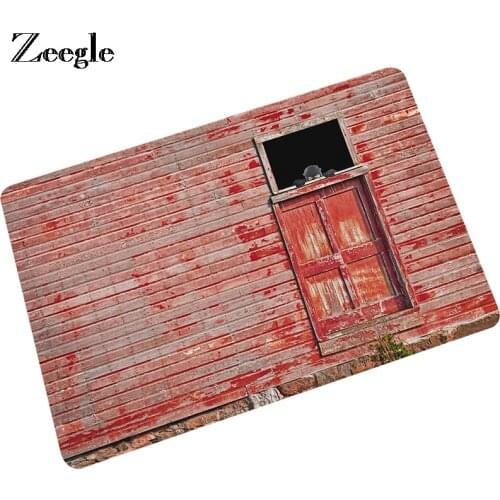Zeegle Door Mat Kitchen Carpet Welcome Doormats Anti-slip Floor Mats Bathroom Carpets Absorbent Kitchen Area Rug