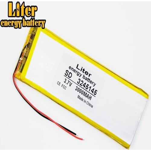 3245145 lithium polymer battery 3.7V 3000mAh 10 -inch Tablet PC built-in battery