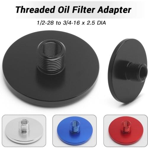 Oil Filter Adapter 1/2-28to 3/4-16 adapter