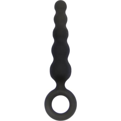 Anal Sex Toys Anal Long Beads Butt Plug Male Prostate Massage Silicone Anal Stimulation Male Masturbator Sex Toys for Beginner