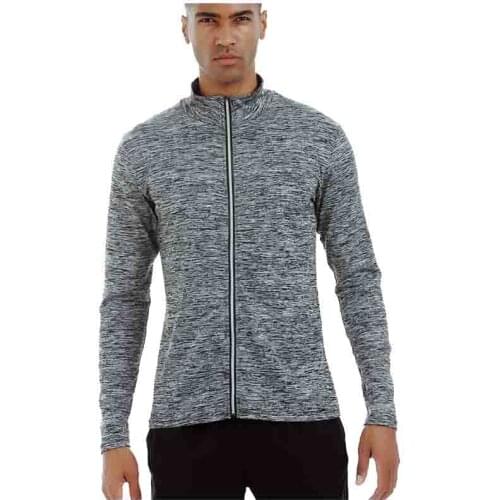 CKAHSBI Running Jackets Zipper Solid Color Coat Men Tracksuit Male Sweatshirt Mens Purpose Tour Running T-shirts Gym Clothing