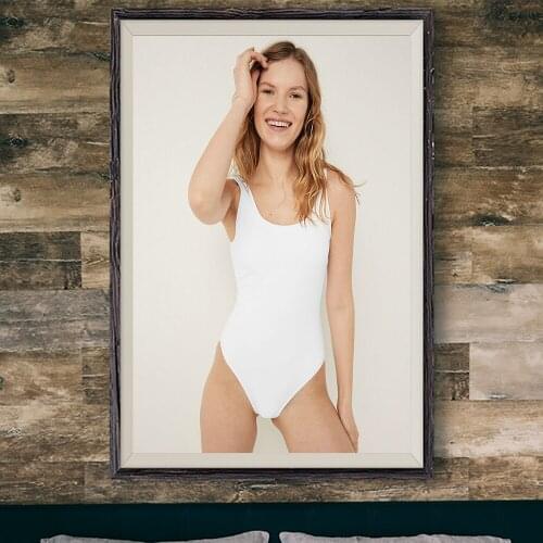 E228 Anabel Krasnotsvetova Sexy Model Movie Star Wall Silk Cloth Poster Art Home Decoration Gift