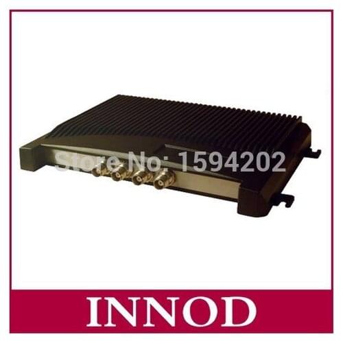 Fixed four ports Impinj R2000 chip 1-35mm long reading distance rfid uhf reader