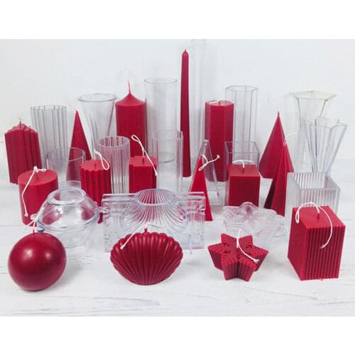 Candle Mold For Candle Making Diy Gypsum Plaster Clay Resin Aromatherapy Candle Mold Crafts Making