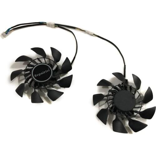 ROG STRIX GTX 1050Ti 1050 VGA GPU Cooler Graphics Card Fan For ASUS ROG STRIX-GTX 1050Ti-O4G-GAMING Video cards cooling