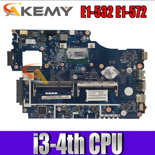 For Acer Aspire E1-572G TPM255 E1-532 E1-572 Laptop motherboard V5WE2 LA-9532P NBMFM11006 With i3-4010U DDR3L 100% Fully Tested