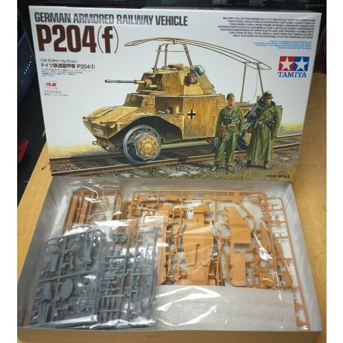 32413 German Armoured Railway Vehicle P204(f) Tamiya 1/35 plastic model kit