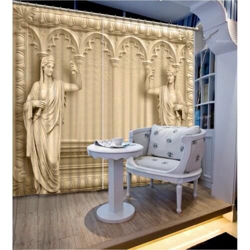 High quality Modern Curtain European new 3D Curtains For Kids Blackout Bedroom Curtains Home Decoration