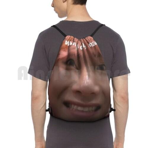 Tae Meme Backpack Drawstring Bag Riding Climbing Gym Bag Boys Kpop Jimin Jin Jungkook Rm Namjoon Suga Yoongi Hoseok Jhope