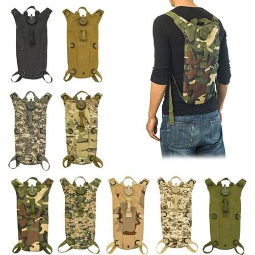 3L Water Bag Military Tactical Hydration Backpack For Camping Cycling Outdoor Sport MC889
