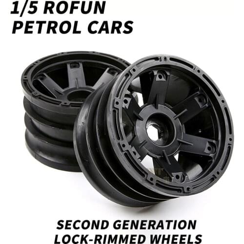 RC Parts Rofun 1/5 LT Gasoline Remote Control Car Modification Upgrade Part TORLAND Second Generation Lock Frame Wheel Hud312094