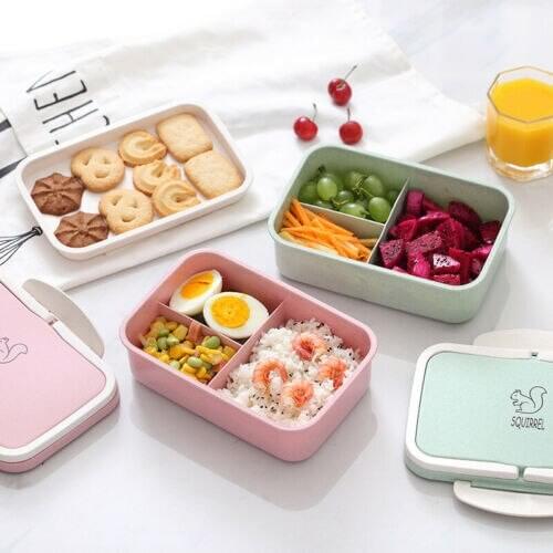 2Layer Lunch Box Picnic Food Fruit Container Storage Box Case For Kids Adult HOT Super Practical