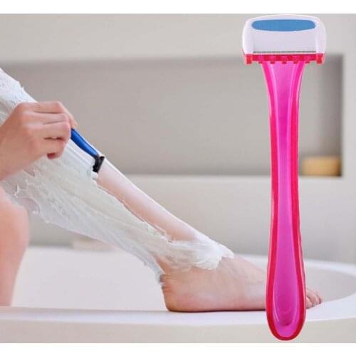 Bikini Razor T-Type Multifunctional Portable Sharp Thread Anti-Slip Body Shaver for Female