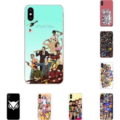 For iPhone 11 Pro Max Plus Pro X XS Max XR 8 7 6S SE 4S 5 5C 5S SE 2020 Soft Silicone TPU Transparent Phone Coque Vanoss Gaming