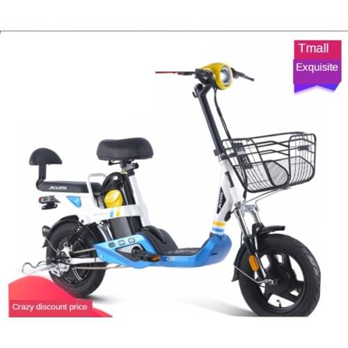 Electric Skate Bike 48 Volt High Carbon Steel 14 Inch Male and Female Elf No. 3