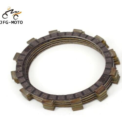 Motorcycle Engine Clutch Plates Friction Disc For YAMAHA XV250 Route 66 1988-1990 Virago 250 1995-2007 V Star 2008-2015