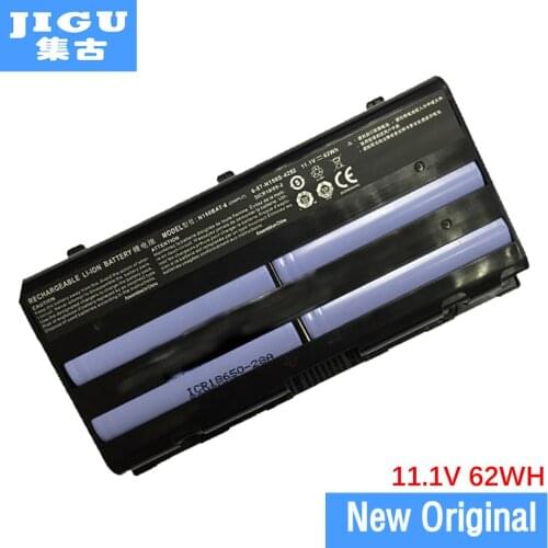JIGU 11.1V 62WH 6-87-N150S-4291 N150BAT-6 Original Laptop Battery For CLEVO N150RD N151RF N155SC N170RD N170SD N155RF