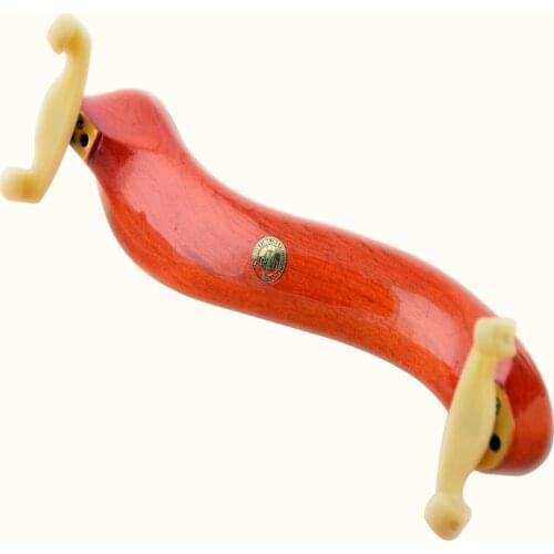 Christina Adjustable Maple Wood Violin Shoulder Rest for 3/4 4/4 Violin with cleaning sheet freeshipping