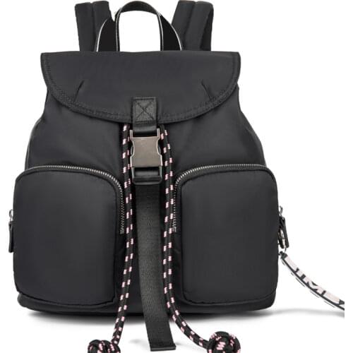 Fashionable waterproof nylon one-shoulder diagonal ladies bag