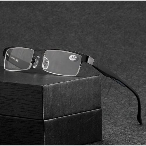 Fashion Metal Reading Glasses Men Women Prescription Eyeglasses Clear Lens Presbyopic Glasses +1.0 +1.5 +2.0 +2.5 +3.0 +3.5 +4.0