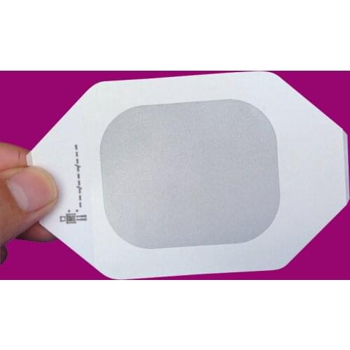 20pcs 6cm*7cm Waterproof Wound Dressing With Paper Frame polyurethane film plaster first and aid dressing sterile