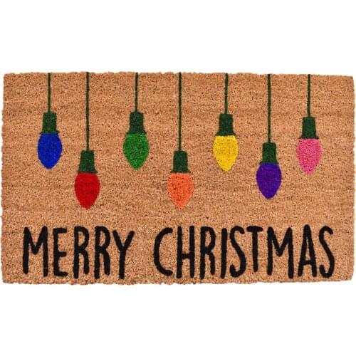 Christmas Water Absorption Non-slip Doormat Carpet Housewares Rugs Personalized Home Decor For Front Door Kitchen Bathroom