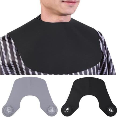 Silicone Barber Hair Cutting Neck Cape Wrap Collar Shield Hair Coloring Tool Hair Hairstyle Styling Tool Accessories
