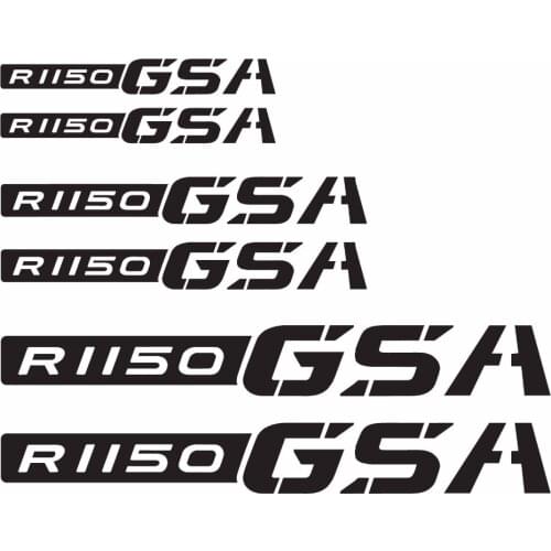 Motorcycle Reflective Decal Kit "R1150 GSA"