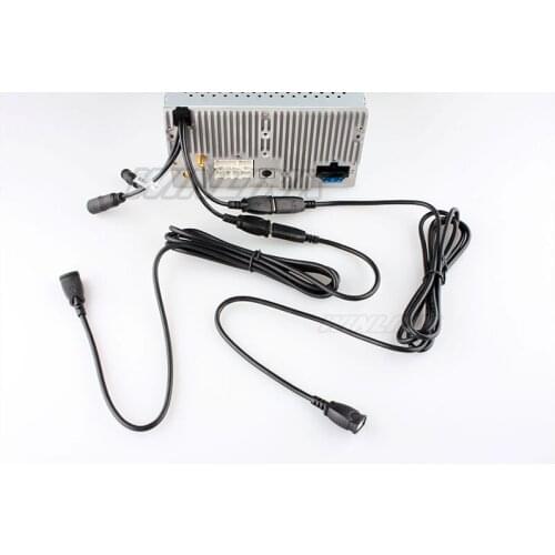 Two Pieces Universal USB Extended Line 200cm long USB Data Extend Cable For Connecting Car DVD Computer Laptop