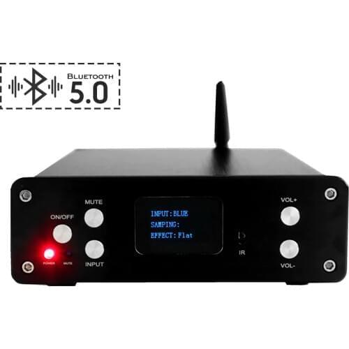 AIYIMA STA326 Subwoofer Amplifier CSR8675 Bluetooth 5.0 APTX 25W*2+50W High Power 2.1 Digital Audio Amplifiers With OLED Screen