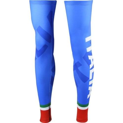 Team ITALIA cycling legwarmers cycling leggings quick-dry cycling legs Sunscreen Protector Cuff
