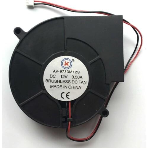 1PC Cooling fans 97MM x 33MM Turbine Brushless Cooling Blower DC 12V Fan NO 9733