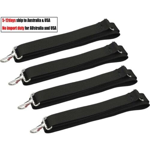 BIMINI TOP STRAPS SEACHOICE 4PAC BLACK 50-78811 BOAT CANVAS STRAPS BOATINGMALL