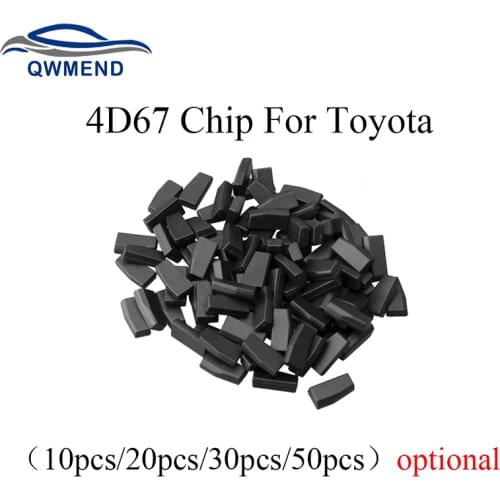 BHKEY 10X 20X 30X 50X For Toyota CAMERY COROLLA PREVIA REIZ CROWN RAV4 For Lexus P28 4D ID 67 4D67 Chip Transponder Chip