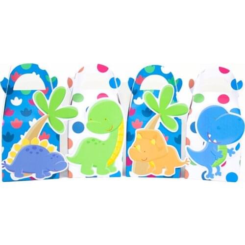 Dinosaur Favor Box Candy Box Gift Box Cupcake Box Boy Kids Birthday Party Supplies Decoration Event Party Supplies