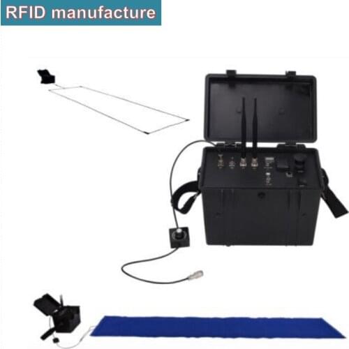 Two channel 125K trigger 2.45G receive rfid tag+ultra reader+floor mat rfid antenna+free software for Triathlon Kart High speed