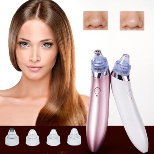 Electric Acne Remover Face Nose Point Noir Blackhead Vacuum Clean Extractor Tool Black Pore Cleaner Moisturizing Skin Facial