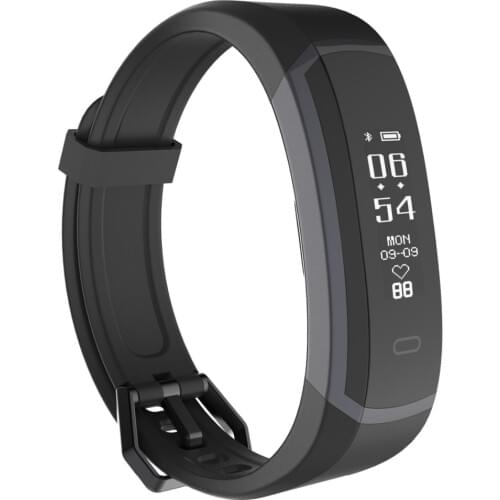 GT105 Smart Wristband 0.87 Inch Colored Screen Sport Fitness Bracelet Heart Rate Blood Pressure Monitor SMS Reminder Alarm Clock